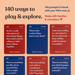 Parents Are Human: Activity cards ready to inspire creative, shared adventures.