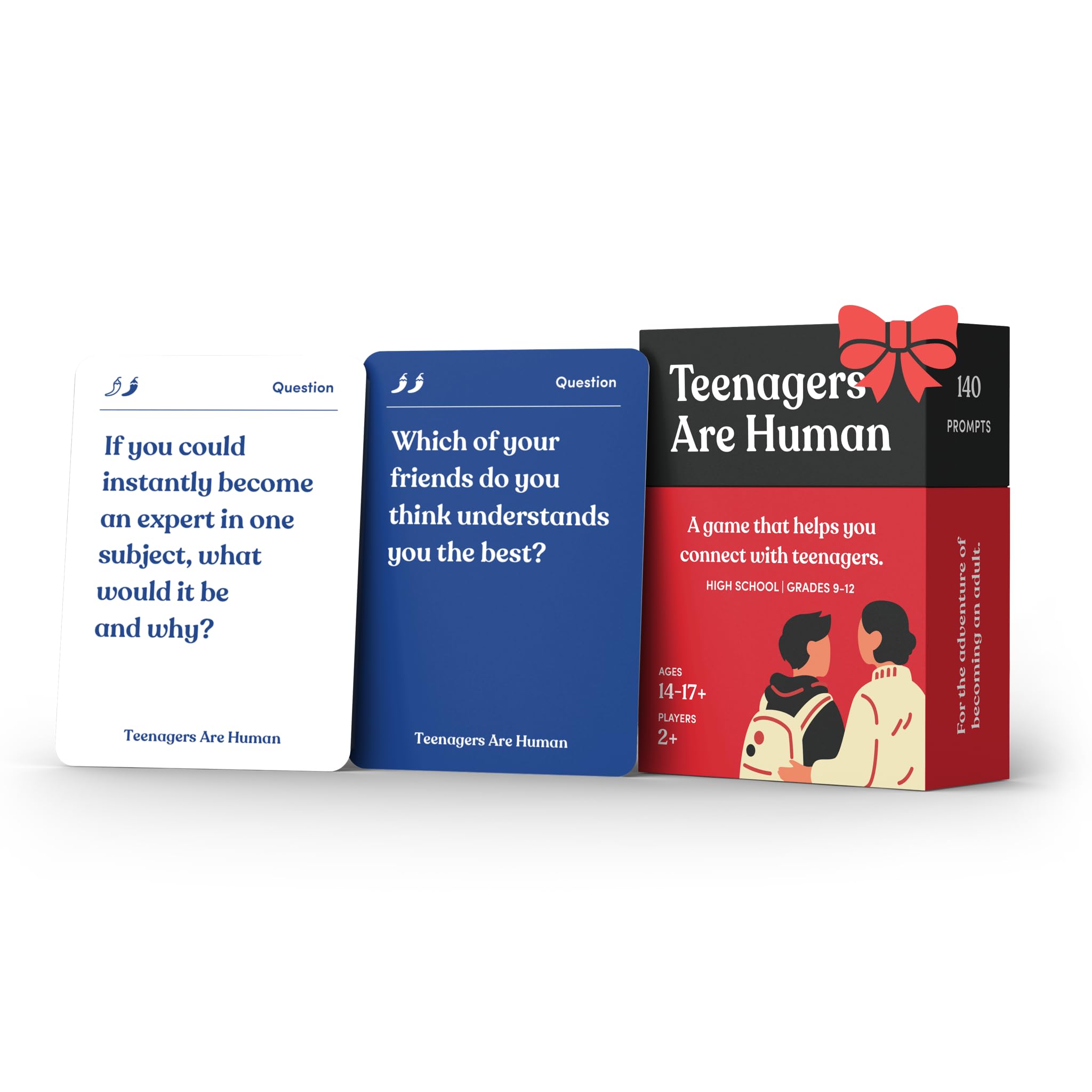 Parents Are Human 140 front cover image showcases bonding potential with teens.