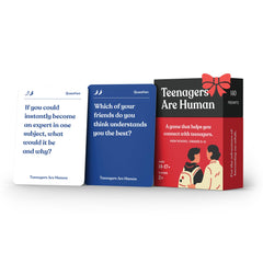 Parents Are Human 140 front cover image showcases bonding potential with teens.