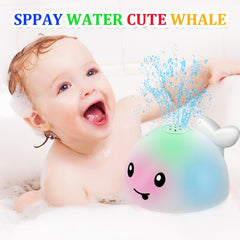 PARHILYAR Whale bath toy makes bath time more fun for toddlers.