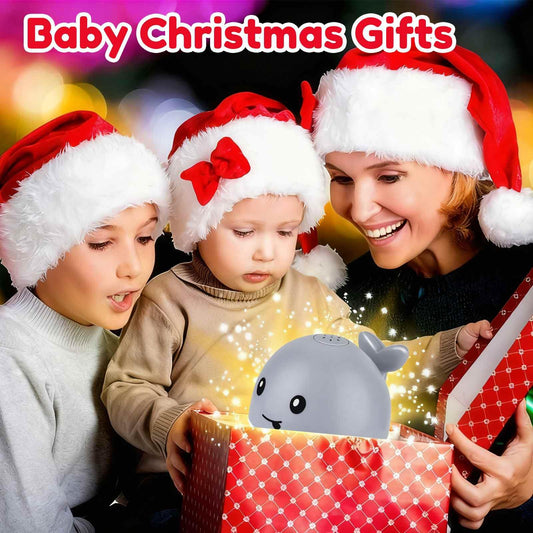 Parhilyar whale bath toy LED sprinkler lights up playtime for kids.