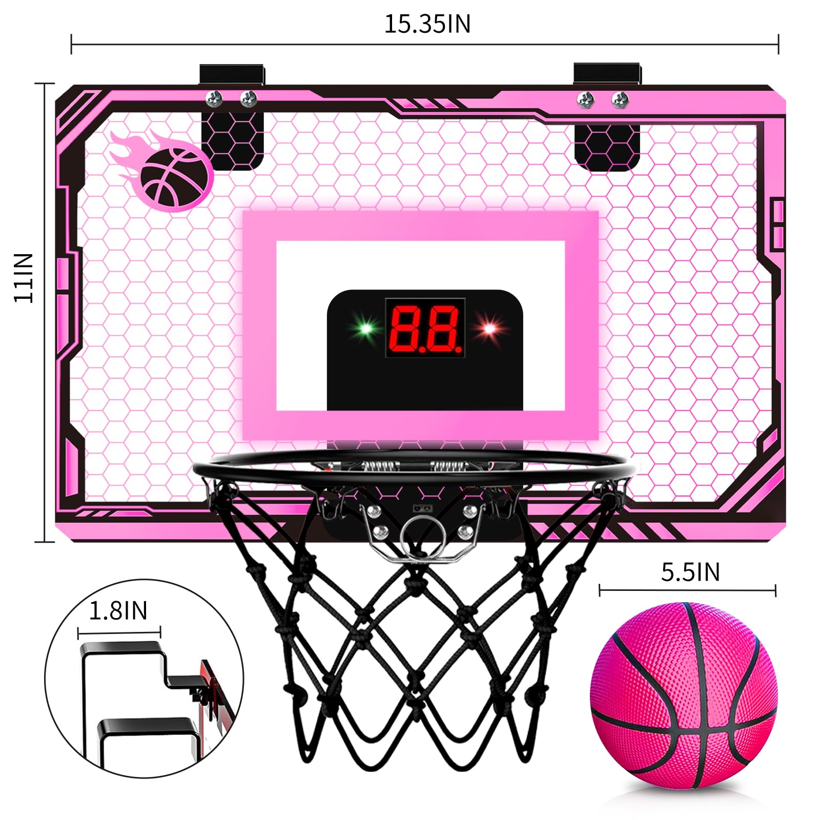PAROTO includes balls and a pump for quick, ready-to-play sessions.