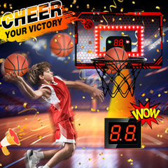 PAROTO LED rim highlights dynamic dunks for quick practice sessions