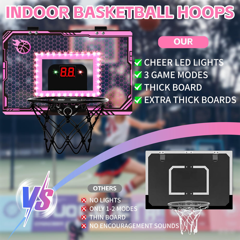PAROTO over-the-door hoop designed for ages 6–12 and family fun.