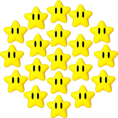 PARTVON mini star stress ball for video game theme party, bright colors and star design.