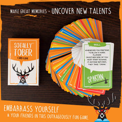 Sotally Tober Secret card hides tricks players can perform