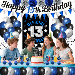 Party Tonight large cake topper elevates the centerpiece with a festive crown.