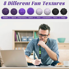 Party Tonight silicone magnetic balls operate quietly for office or classroom use.