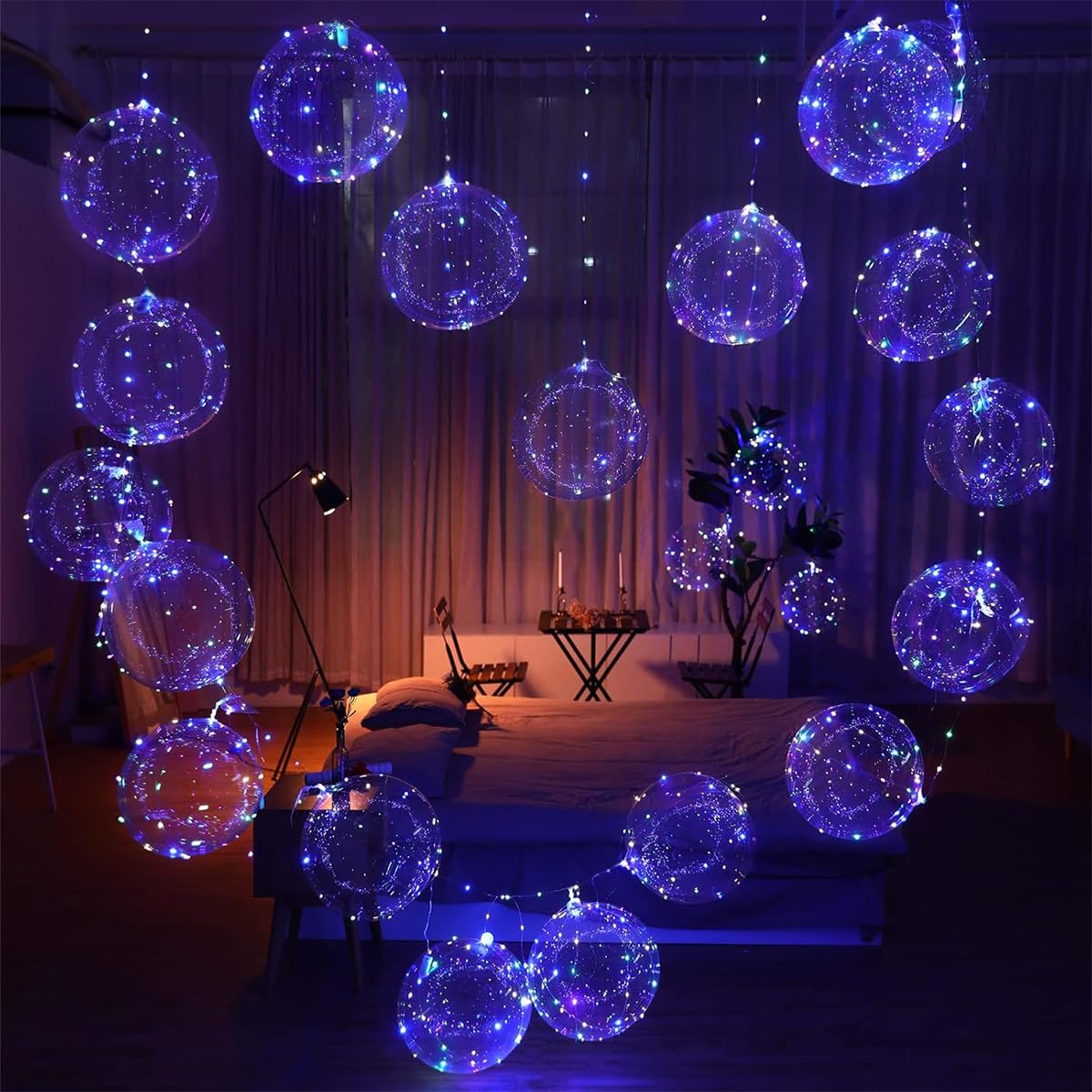 Partyfun4u battery box included enables immediate lighting