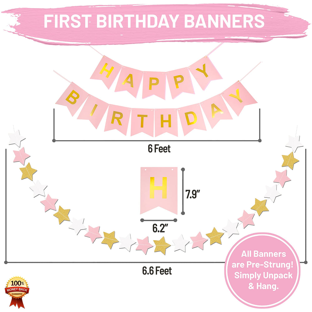 PartyHooman Pink heart balloons suit a tender birthday setup and photos