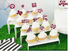 PartyKandy Texas A&M football topper design adds school spirit to party treats.