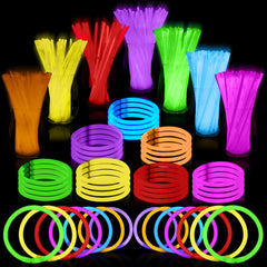 PartySticks glow sticks 800-pack for vibrant party lighting and color variety.
