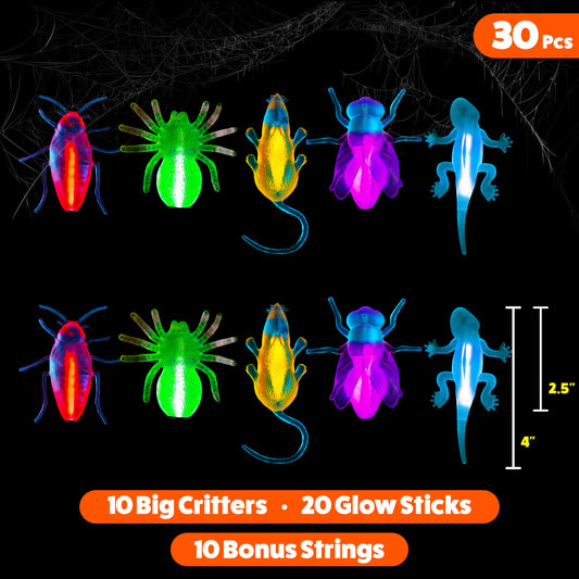 PartySticks mini glow sticks in bright colors for lively party decoration