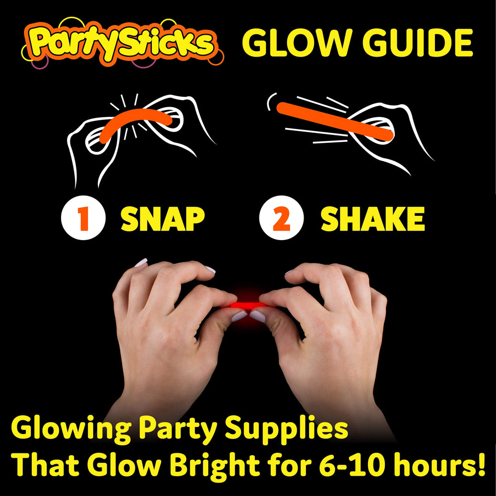 PartySticks glow sticks bring color to weddings and events with vibrant ambiance.