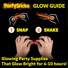 PartySticks glow sticks bring color to weddings and events with vibrant ambiance.