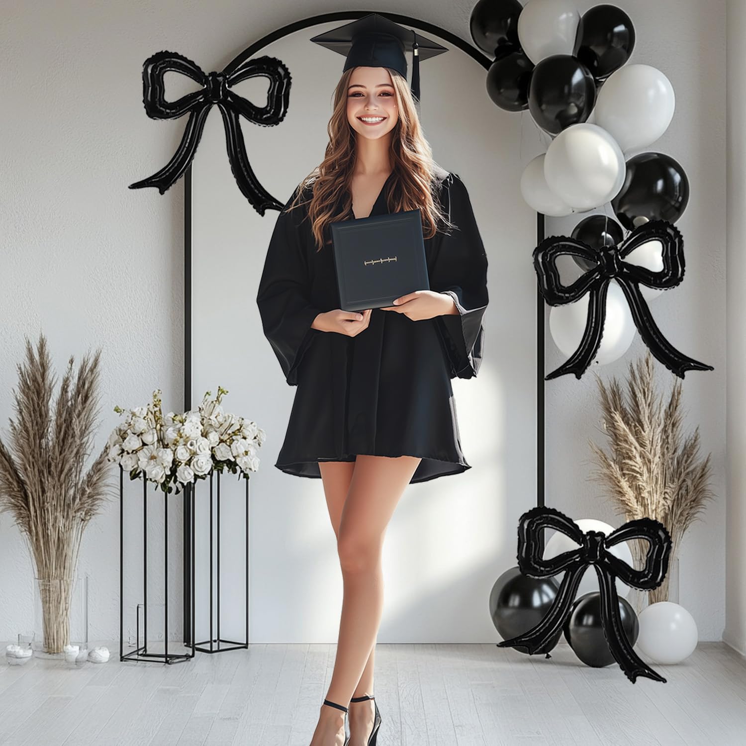 PartyXpress photo backdrop bows guide stylish wall installations for memorable celebrations.