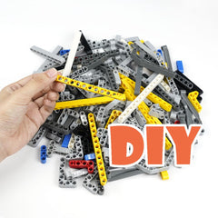 Pasacho axles and pins for reliable rotation and quick connections.
