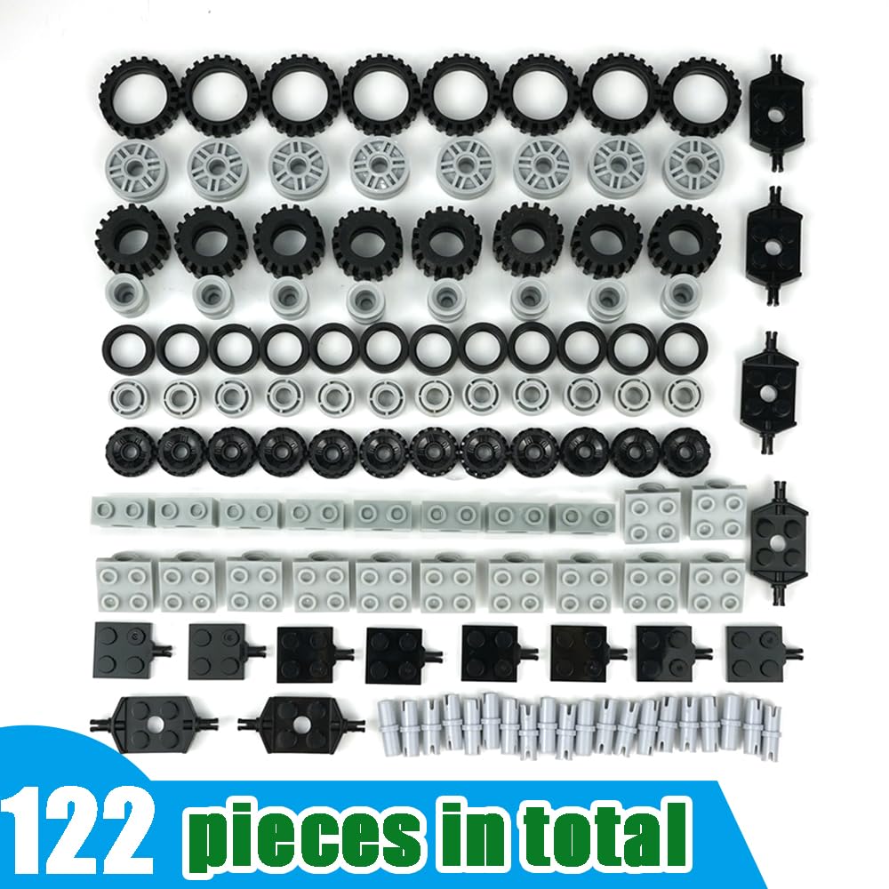 Pasacho axles: sturdy axles providing strong support for builds.