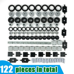Pasacho axles: sturdy axles providing strong support for builds.