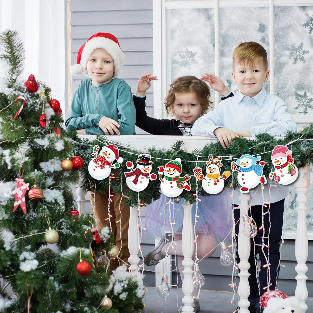Pasimy bright Christmas element designs create eye-catching party decorations.