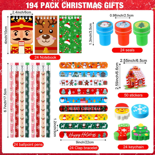 Pasimy Christmas slap bracelets collection displays 12 styles for fun rewards.