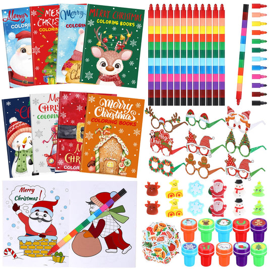 Pasimy gingerbread coloring book close-up showing festive pages for kid-friendly holiday activities.