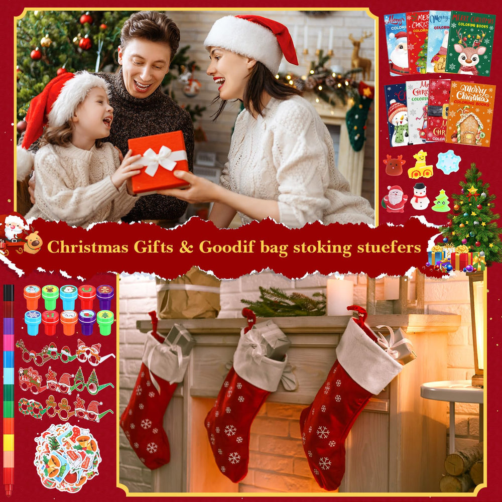 Pasimy gift set appeals to kids with colorful holiday goodies.