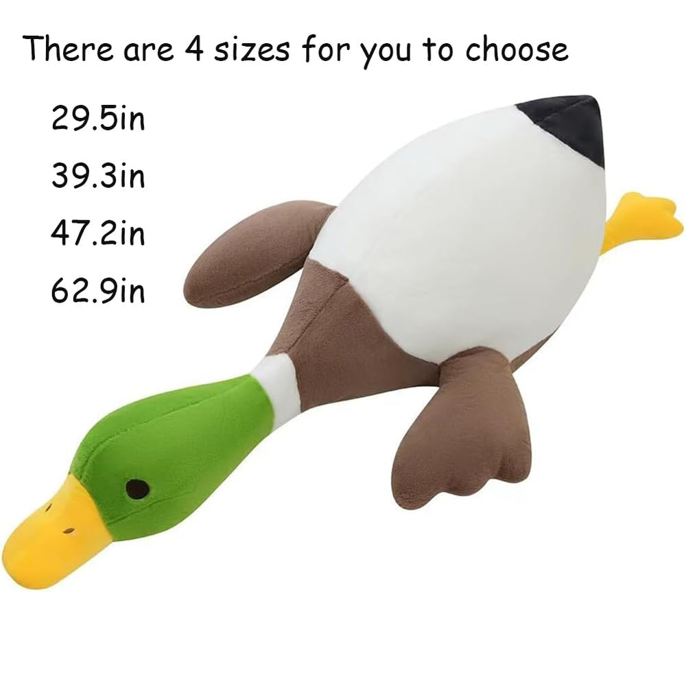 Pasrdqoyp Mallard Duck Plush neck-support pillow for relaxed resting