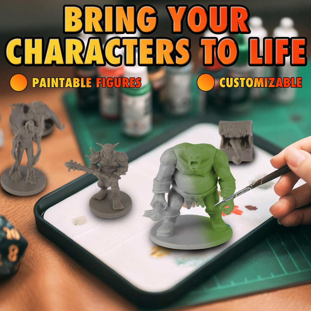 Path Gaming 28mm-scale miniatures fit standard tabletop RPG setups.
