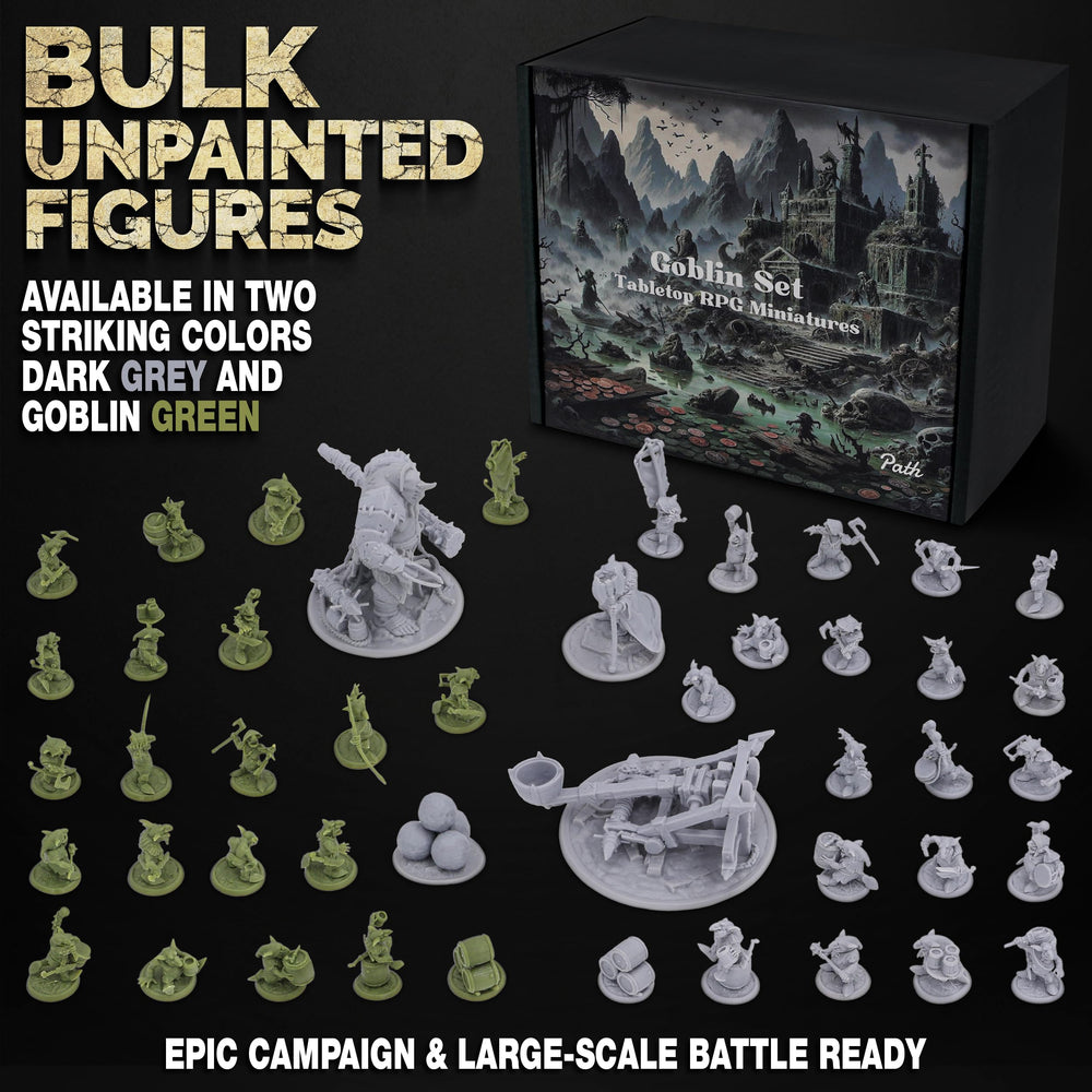 Path Gaming gift-ready goblin miniatures set ideal for D&D fans.