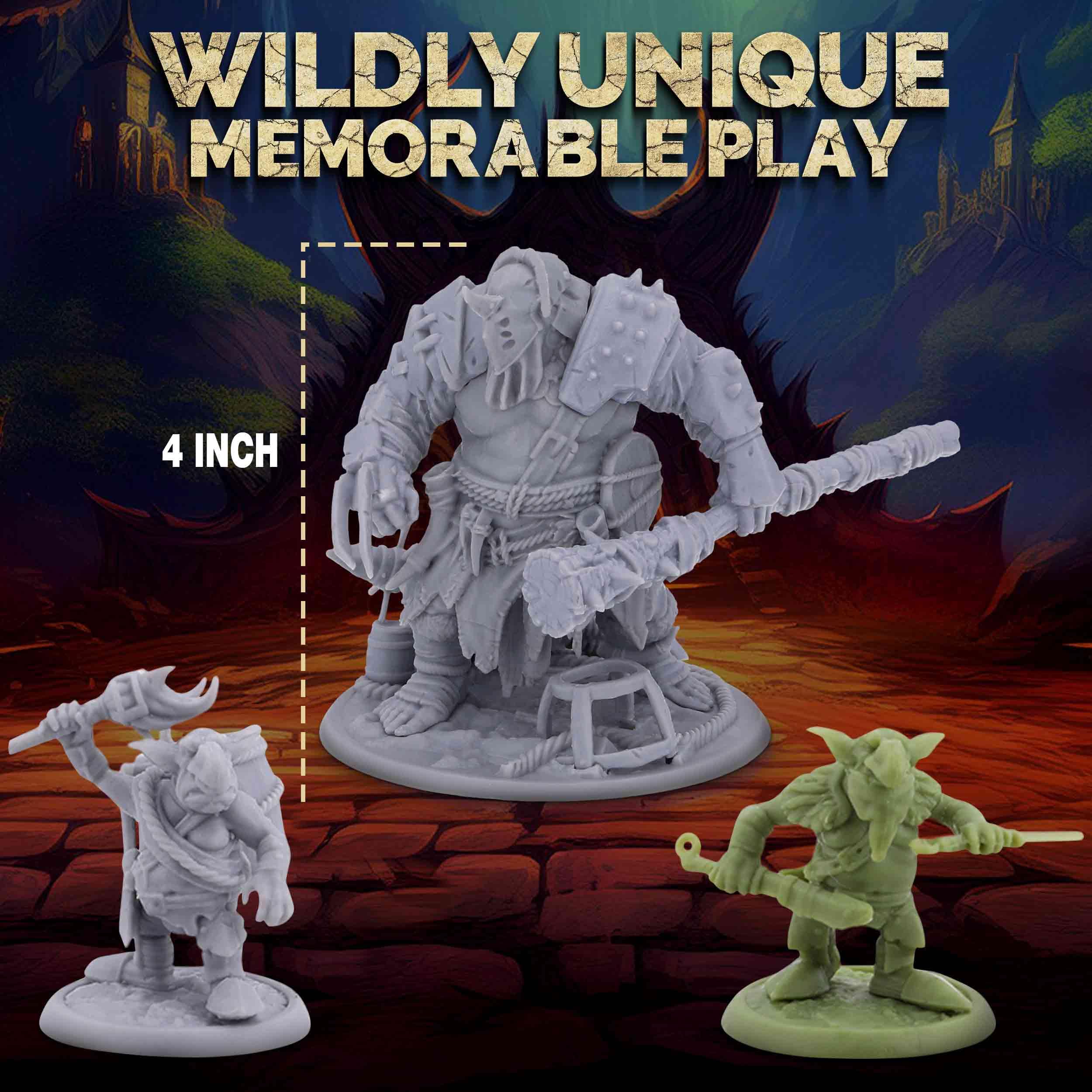 Path Gaming goblin miniatures versatile for scenery, dioramas, and encounters.
