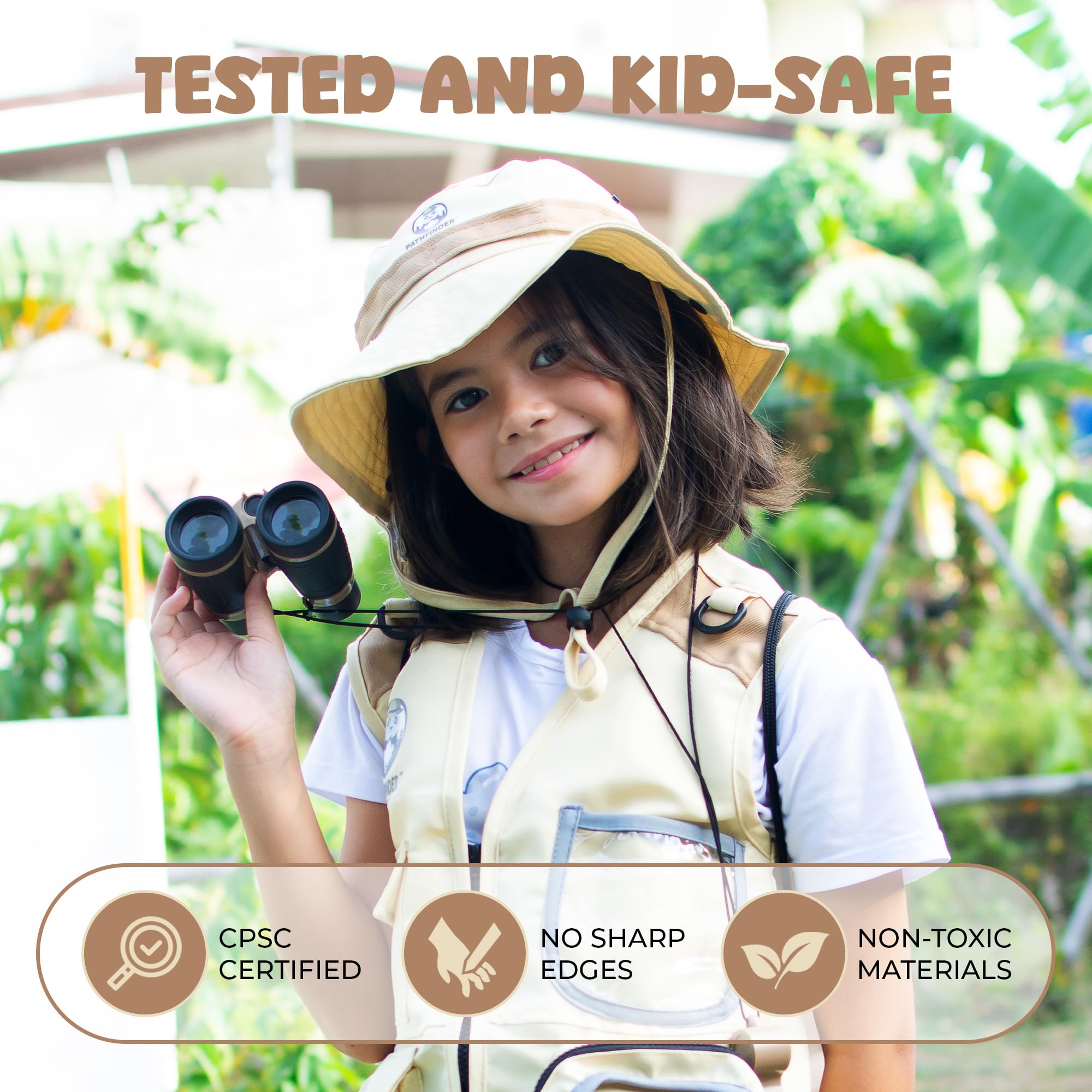 Pathfinder Pandas butterfly net for safe, hands-on insect exploration