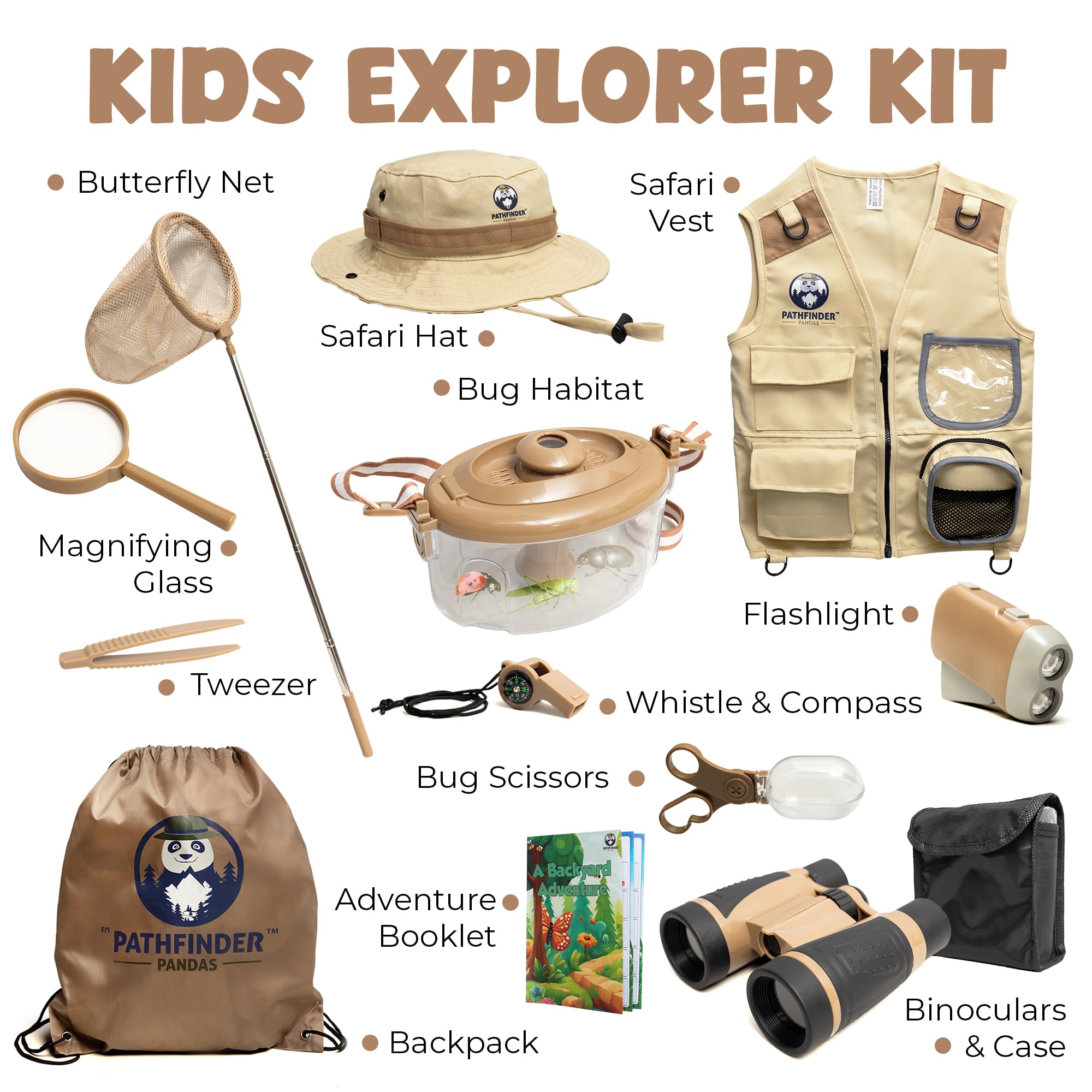 PATHFINDER PANDAS flashlight provides light during dusk explorations