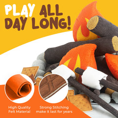 Pathfinder Pandas non-toxic safety design for worry-free indoor campfire play