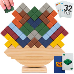 PATHFINDER PANDAS Tower Trouble base plates for stable setup and balanced play