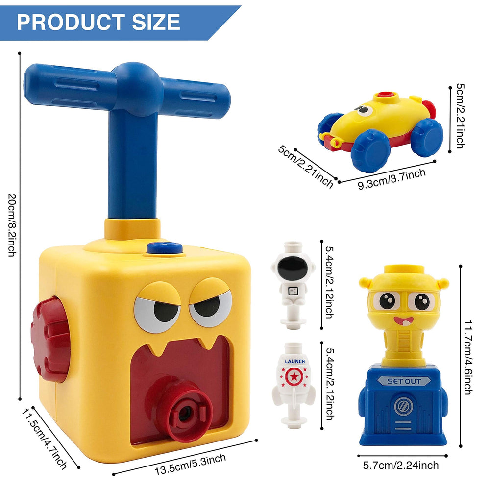 Pathosio Pets balloon car toy yellow duck eco-friendly materials and safety