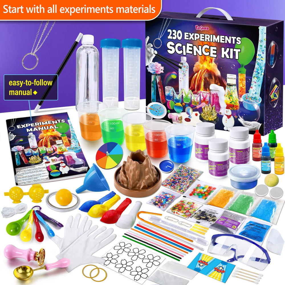 PATIFEED full color lab book open to illustrated steps