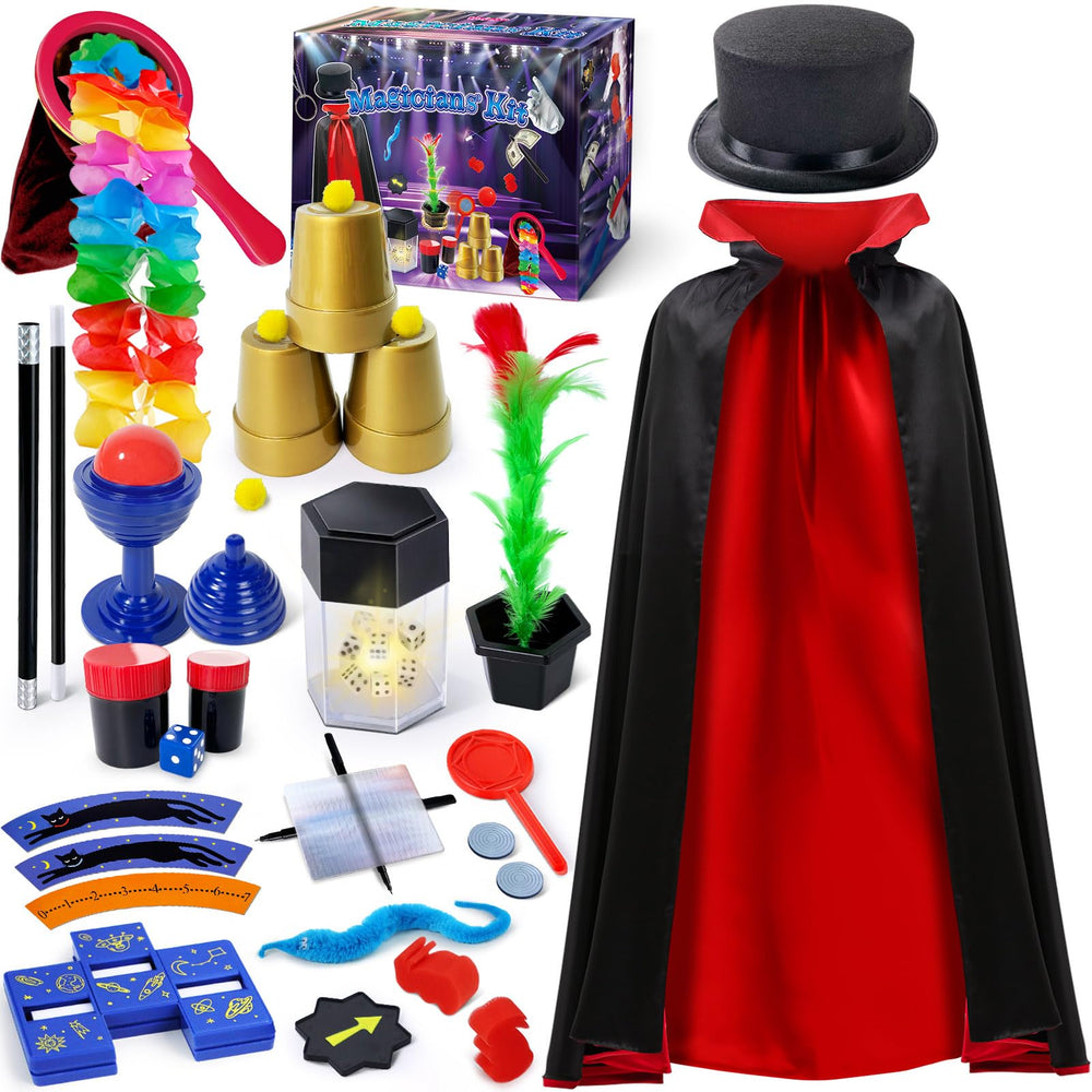 PATIFEED Kids Magic Kit costume for imaginative play and confident performances.