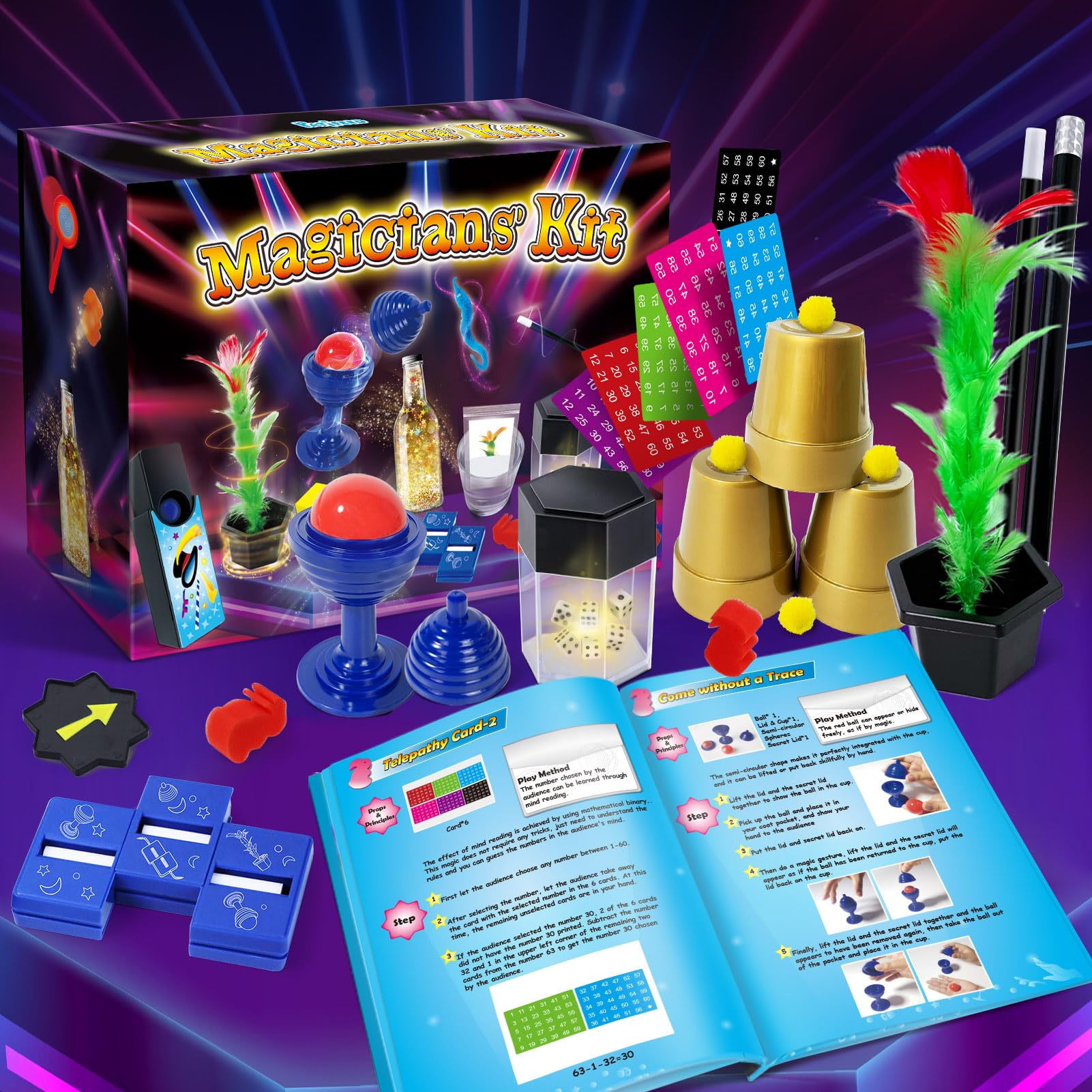 PATIFEED Magic Kit beginner tricks helping kids start their magic journey