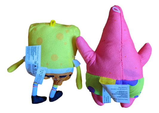 Patrick Star 11-inch plush doll, soft and huggable for imaginative play.