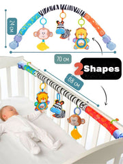 Pau1Hami1ton baby mobile arch ready to attach to crib, stroller, or bassinet