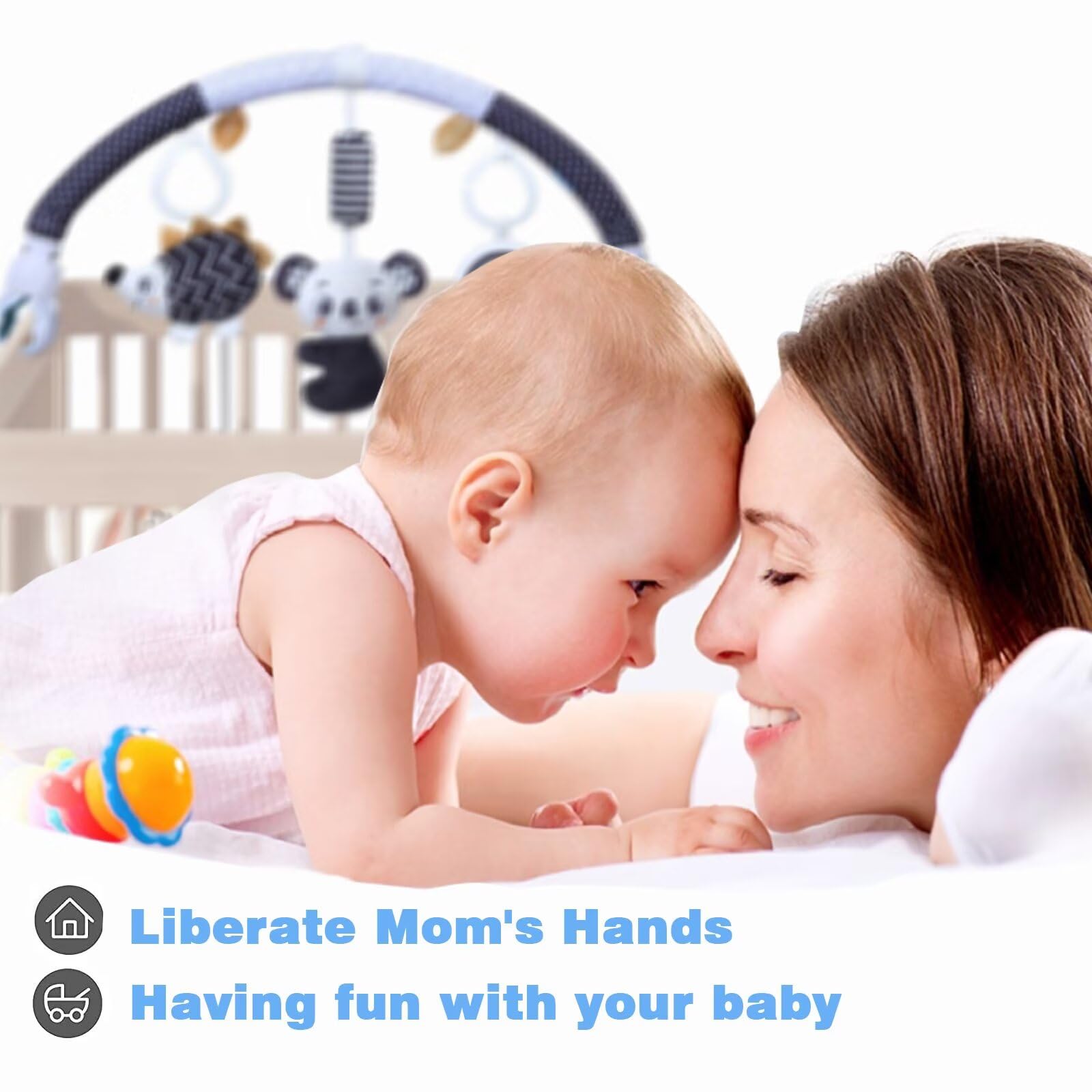 Pau1Hami1ton detachable stroller toy pieces allow quick standalone play.