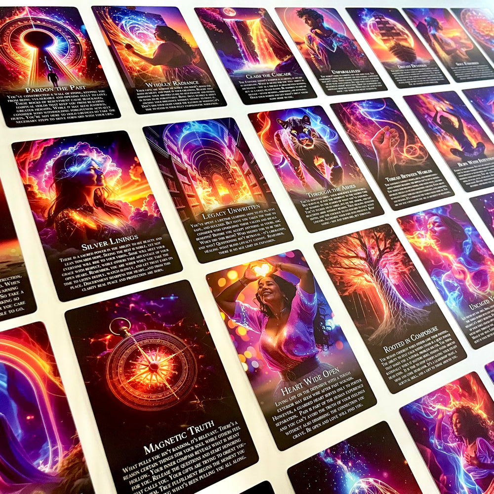 Pauseology Alchemy of Awareness deck empowerment-moment card sparks confidence in daily choices.
