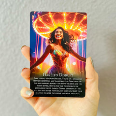 Pauseology Alchemy of Awareness deck self-awareness card deepens inner listening.