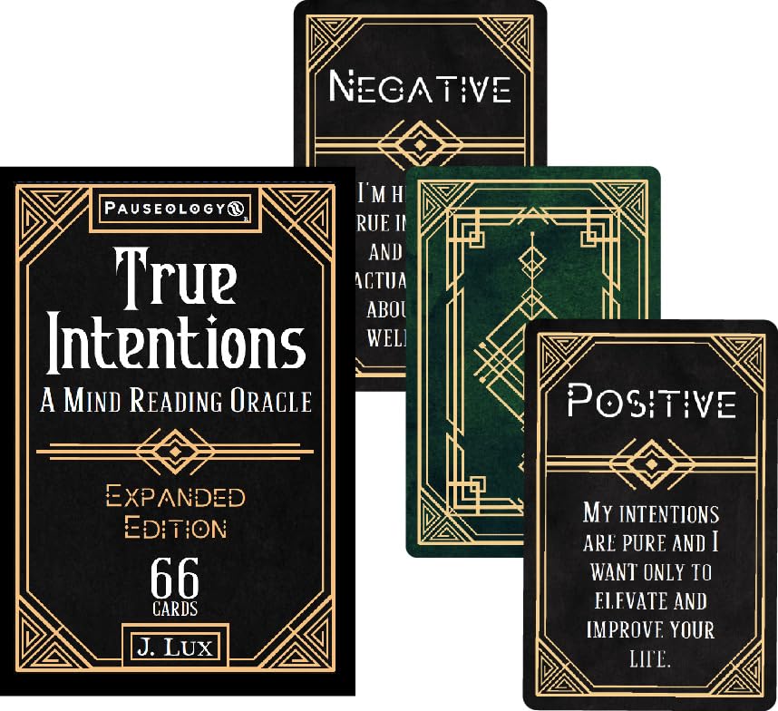 Pauseology True Intentions deck with magnetic box enhances treasured readings