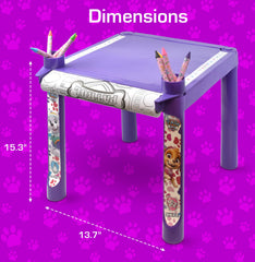 Paw Patrol 16-foot coloring paper roll fuels creative sessions.