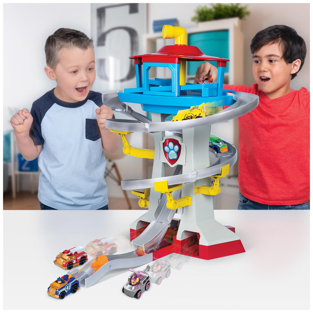 PAW Patrol Adventure Bay Rescue Way Playset Periscope launch for quick rescue action