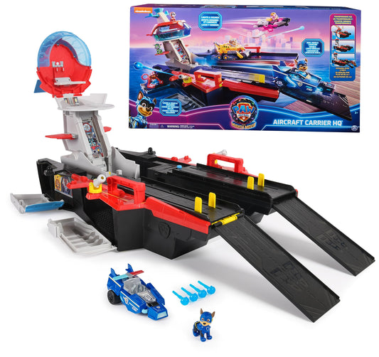 PAW Patrol Aircraft Carrier HQ with large launch deck for pretend rescues.