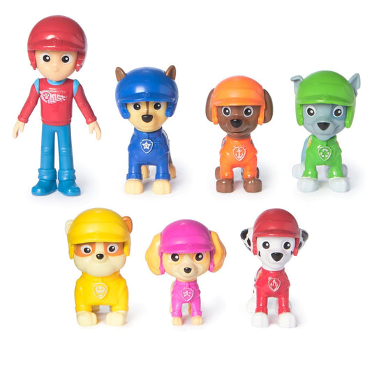 Paw Patrol Rescue Wheels figures encourage storytelling and motor play for kids.