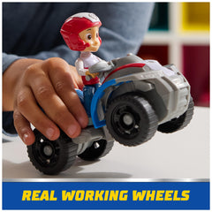 PAW Patrol ATV-detail offers realistic branding for immersive play.